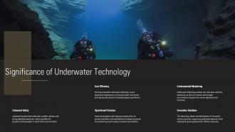 Subsea Engineering Underwater Technology Marine Structures Ppt Example ST AI Customizable Downloadable