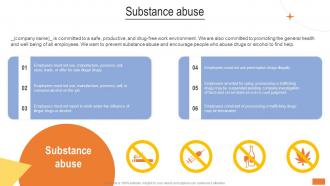 Substance Abuse Workplace Policy Guide For Employees