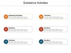 Substance activates ppt powerpoint presentation summary slides cpb