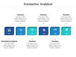 Substantive analytical ppt powerpoint presentation summary diagrams cpb
