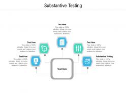Substantive testing ppt powerpoint presentation show design templates cpb
