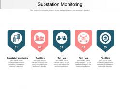 Substation monitoring ppt powerpoint presentation pictures slide download cpb