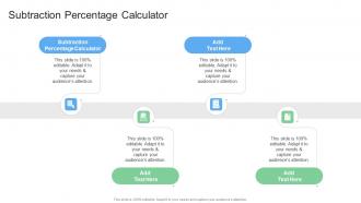 Subtraction Percentage Calculator In Powerpoint And Google Slides Cpb