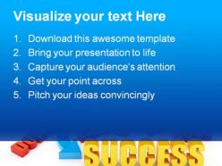 Success01 business powerpoint templates and powerpoint backgrounds 0411