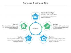 Success business tips ppt powerpoint presentation styles picture cpb