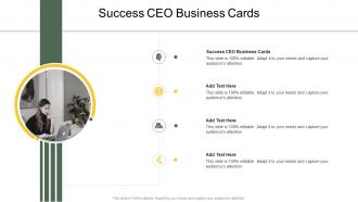 Success CEO Business Cards In Powerpoint And Google Slides Cpb