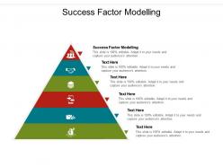 Success factor modelling ppt powerpoint presentation portfolio maker cpb