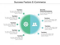 Success factors e commerce ppt powerpoint presentation infographics structure cpb