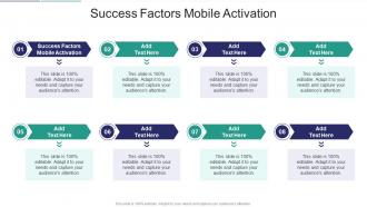 Success Factors Mobile Activation In Powerpoint And Google Slides Cpb
