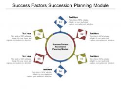 Success factors succession planning module ppt powerpoint presentation file slides cpb