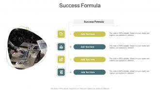 Success Formula In Powerpoint And Google Slides Cpb