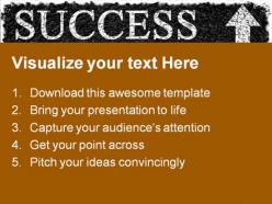 Success future powerpoint templates and powerpoint backgrounds 0311
