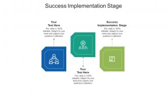 Success implementation stage ppt powerpoint presentation styles objects cpb