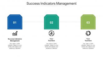 Success indicators management ppt powerpoint presentation pictures introduction cpb