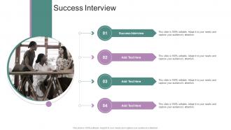 Success Interview In Powerpoint And Google Slides Cpb