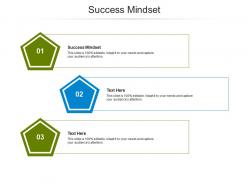 Success mindset ppt powerpoint presentation layouts template cpb