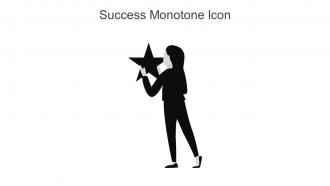Success Monotone Icon In Powerpoint Pptx Png And Editable Eps Format