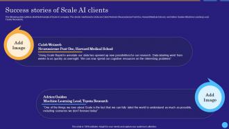 Success Stories Of Scale Ai Clients Scale Ai Data Labeling And Annotation Platform AI SS