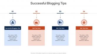 Successful Blogging Tips In Powerpoint And Google Slides Cpb