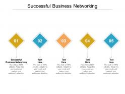 Successful business networking ppt powerpoint presentation outline picture cpb