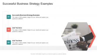 Successful Business Strategy Examples In Powerpoint And Google Slides Cpb