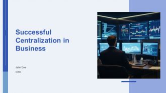 Successful Centralization In Business PPT Information AT