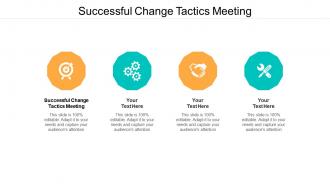 Successful change tactics meeting ppt powerpoint presentation show slide cpb