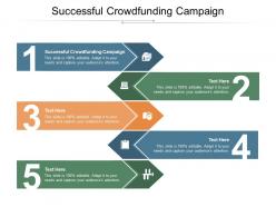 Successful crowdfunding campaign ppt powerpoint presentation pictures professional cpb