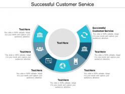 Successful customer service ppt powerpoint presentation gallery influencers cpb