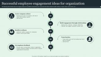 Successful Employee Engagement Ideas For Organization