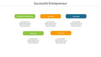 Successful entrepreneur ppt powerpoint presentation professional layout cpb