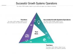 Successful growth systems operations ppt powerpoint presentation gallery elements cpb