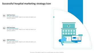 Successful Hospital Marketing Strategy Icon