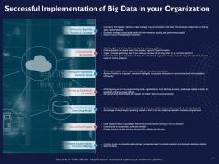 Successful Implementation Of Big Data In Your Organization Ppt Powerpoint Presentation