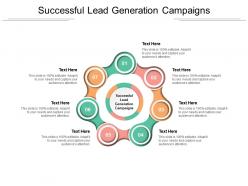 Successful lead generation campaigns ppt powerpoint presentation slides slideshow cpb