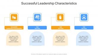 Successful Leadership Characteristics In Powerpoint And Google Slides Cpb