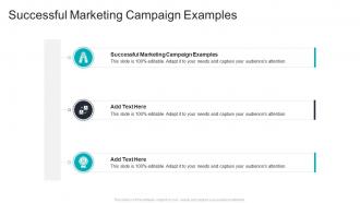 Successful Marketing Campaign Examples In Powerpoint And Google Slides Cpb
