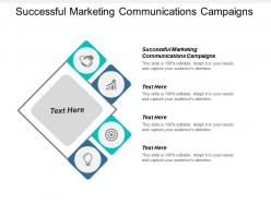 Successful marketing communications campaigns ppt powerpoint presentation icon layouts cpb