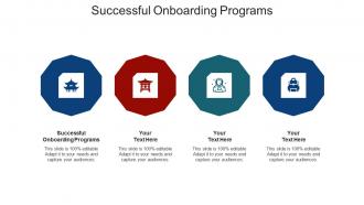 Successful onboarding programs ppt powerpoint presentation outline layout cpb