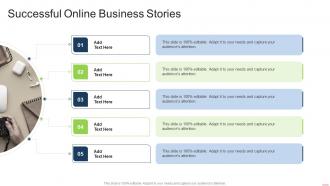 Successful Online Business Stories In Powerpoint And Google Slides Cpb
