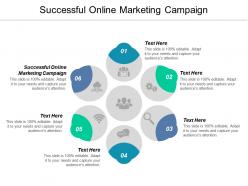 Successful online marketing campaign ppt powerpoint presentation ideas deck cpb
