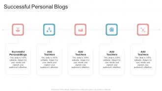 Successful Personal Blogs In Powerpoint And Google Slides Cpb