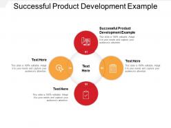 Successful product development example ppt powerpoint presentation outline template cpb