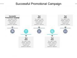 Successful promotional campaign ppt powerpoint presentation gallery examples cpb