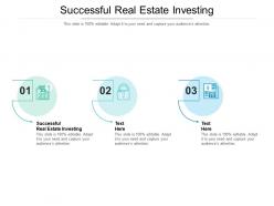Successful real estate investing ppt powerpoint presentation gallery microsoft cpb