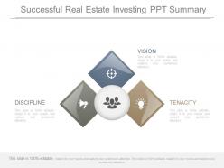 Successful Real Estate Investing Ppt Summary