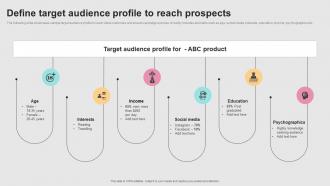 Successful Real Time Marketing Define Target Audience Profile To Reach Prospects MKT SS V