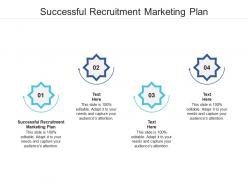 Successful recruitment marketing plan ppt powerpoint presentation gallery master slide cpb