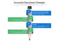 Successful recruitment strategies ppt powerpoint presentation slides structure cpb