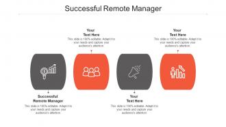 Successful remote manager ppt powerpoint presentation portfolio designs download cpb